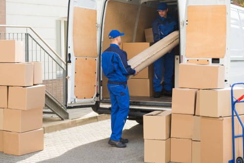 Removal team helping with house removals in Tottenham Hale