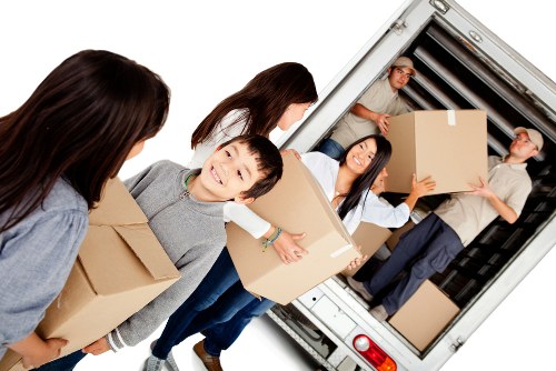Man with a van service helping with a local move in Tottenham Hale