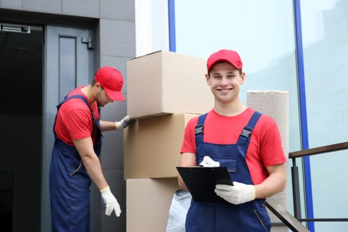Local removals team supporting a Tottenham Hale home move