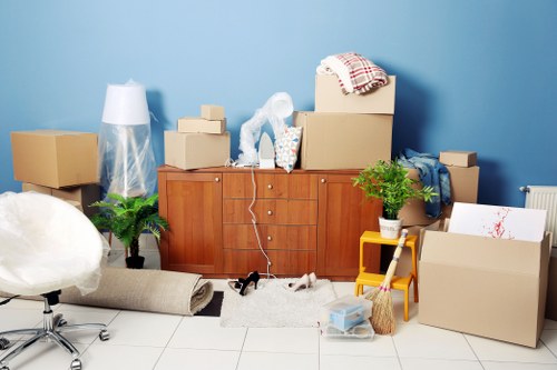 Furniture collection service in Tottenham Hale near modern residential flats