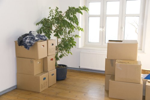 Local movers carrying furniture in Tottenham Hale