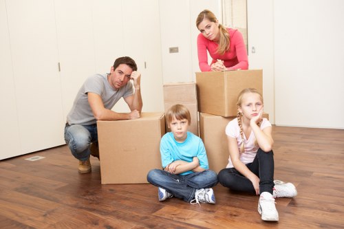 Customer booking and confirmation process for removals